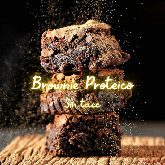 El arte del chocolate: Brownie Proteico sin Tacc